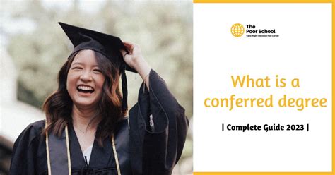 Complete and confer your degree .